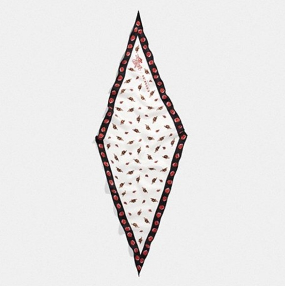 💯Authentic Coach Silk scarf - Picture 2 of 6